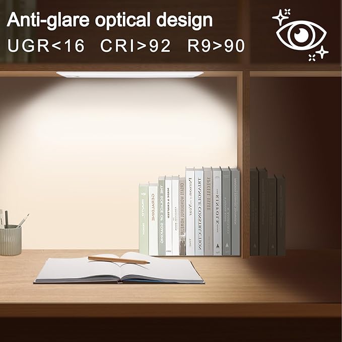 Ansen 3Packs of Under Cabinet Lights for Kitchen, 48in 26W 1720LM, Dimmable Hardwire Led Light for Closet, CRI>92, R9>90, 3 Color Temperature, 3000K/4000K/5000K(Warm White, Cool White, Daylight)