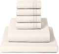 Mellanni Full Sheet Set - 6-Piece Iconic Collection Bedding, (Including 4 Pillowcases), 16-Inch Deep Pocket, Easy Care, Extra Soft, Cooling Sheets, Brushed Microfiber - Golden Ivory