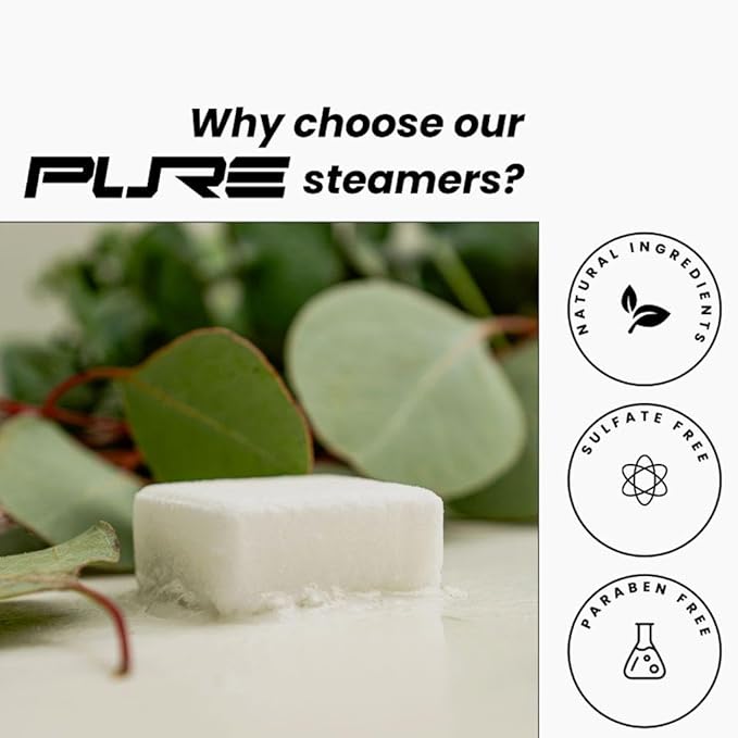 Sport Shower Steamers - Made in USA with Natural Eucalyptus Essential Oil, Aromatherapy, Stress and Sinus Relief, Muscle Recovery for Athletes, Best Christmas Stocking Stuffers for Runners