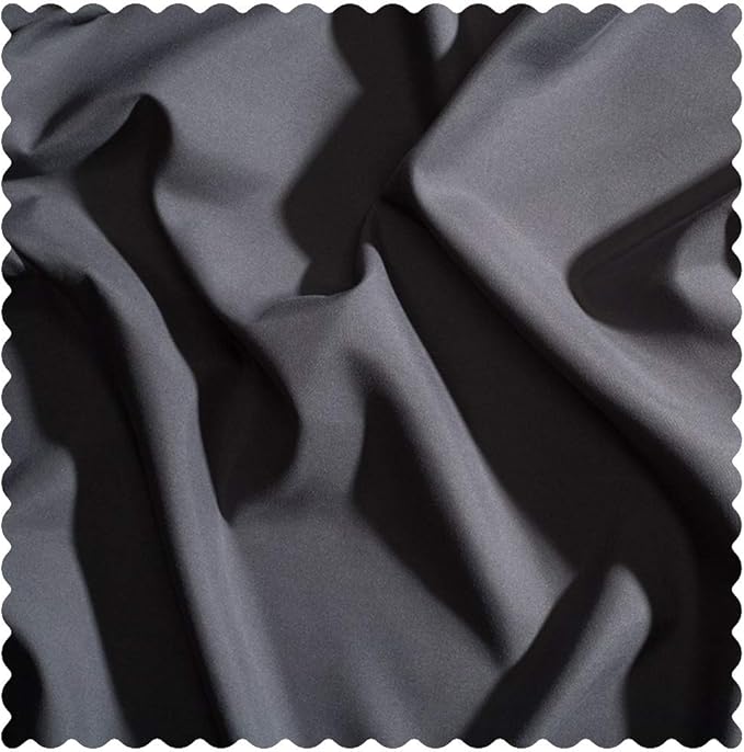 PeachSkinSheets Night Sweats: The Original 1500TC Soft King/Cali King Duvet Cover Set Graphite Gray
