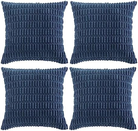 Fancy Homi 4 Packs Decorative Throw Pillow Covers by Fancy+Homi