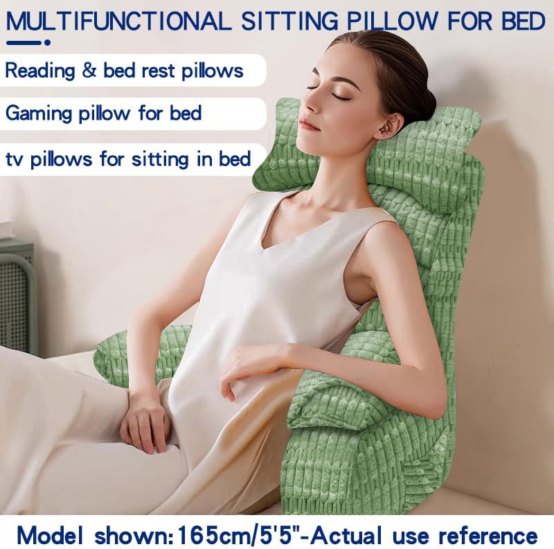 YDCEULARDOH Reading Pillow for Bed Adult – Large Bed Pillow - Image 4