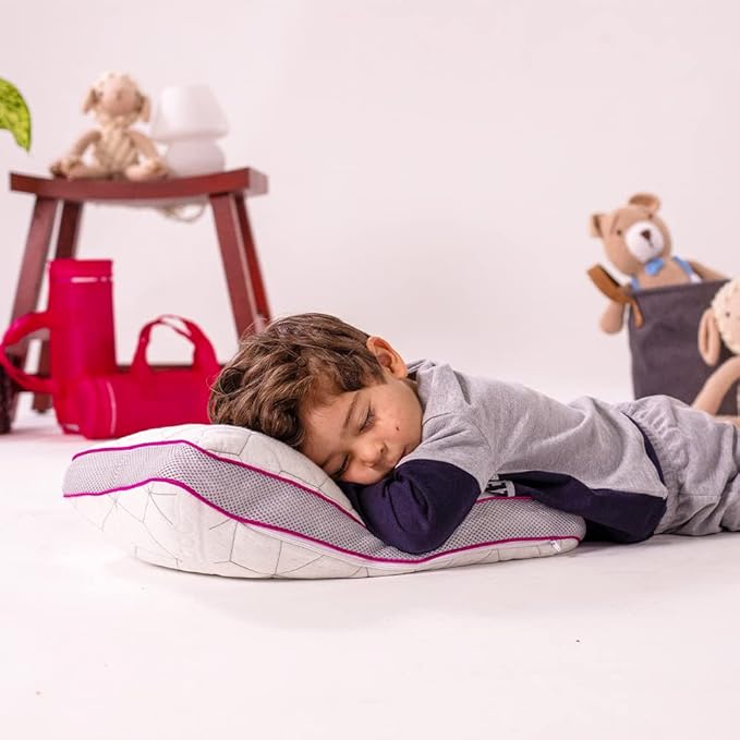 IWS I WANNA SLEEP Adjustable Cooling Pillow, Neck Support, Bed Pillows for Sleeping, Gel Cross Cut Memory Foam, Side Sleepers, Snow® Pillow (1, Mini)