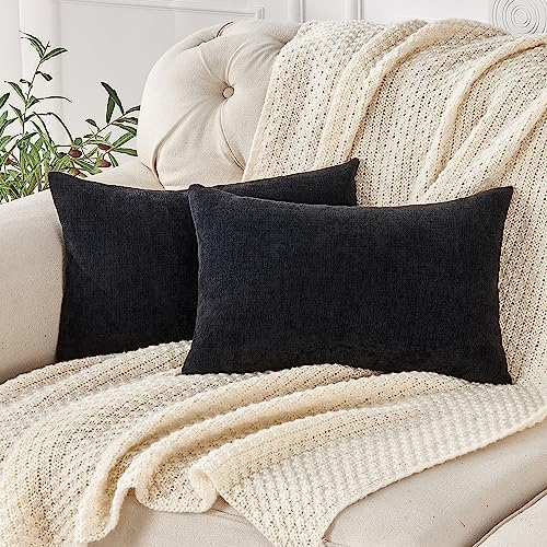 GAWAMAY Lumbar Pillow Cover Decorative Rectangle Throw Pillow Covers 12"x20" by GAWAMAY