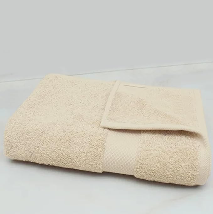 Delara 100% Organic Cotton Towels 650 GSM Plush Feather Touch Quick Dry Bath Sheet, Pack of 4 GOTS Certified, Oeko-Tex Green Certified, Organic Cotton Bath Sheet, 36"X70"