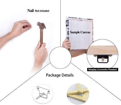 10 Time Wasters Motivational Canvas Wall Art for Living Room Inspirational Positive Quote Poster Wall Decor Paintings Wooden Framed Artwork Office Bedroom Home Decoration Ready to Hang [12''W x 18''H]