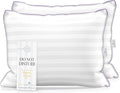 Queen Anne Hotel Collection Pillows – Luxury Down Alternative Bed Pillows (2-Pack, Standard Soft) – Ultimate Comfort, Hypoallergenic, Made in The USA