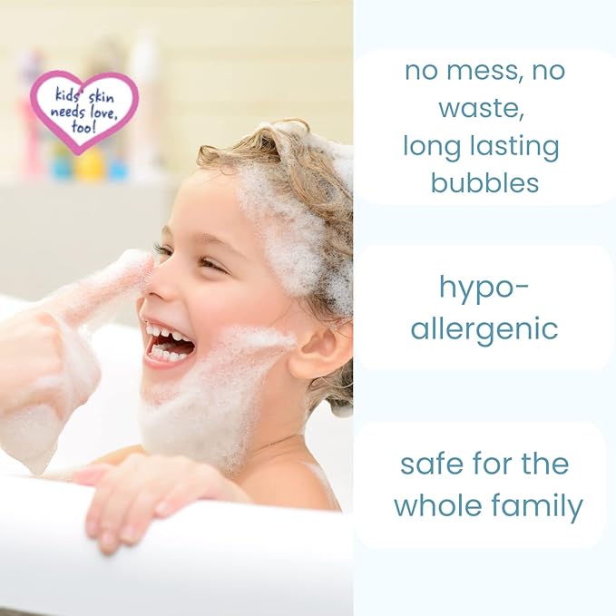 TruKid Bubble Podz Bubble Bath for Kids, Toddlers, & Babies, Tear Free Gentle & Refreshing Bath Bomb for Sensitive Skin with Natural Moisturizers, Non-Toxic, pH Balanced, Lavender Scent (10 Podz)