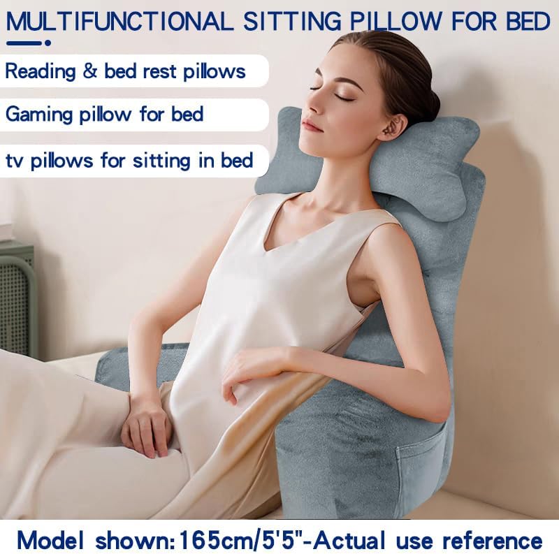 YDCEULARDOH Reading Pillow for Bed Adult – Large Bed Pillow - Image 4
