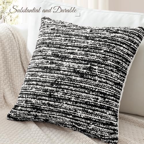 Artscope Throw Pillow Cover 20x20 Inch Set of 2 Super Thick Pillow Cover - Image 3