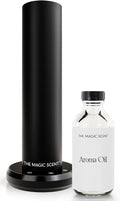 The Magic Scent Bluetooth Tower Diffuser Home & Office - Smart Ultra-Quiet for Home & Hotel - Waterless Cold-Air Programmable Professional Diffuser Machine - Essential Aroma Oil Included