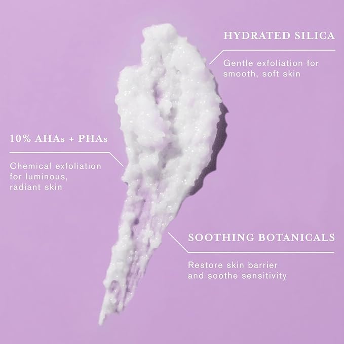 DERMAdoctor KP Bump Eraser Body Scrub with 10% AHAs + PHAs for Keratosis Pilaris, Dry, Rough, and Bumpy Skin, Dermatologist Formulated Exfoliating Body Scrub with Glycolic and Lactic acids - 16 Fl oz