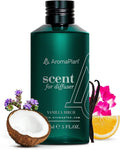 AromaPlan Hotel Scents Vanilla Birch 5 Fl Oz (148ml), Home Luxury Aroma & Hotel Fragrance Diffuser Oil- Hotel Diffuser Oil for Aromatherapy- USA Made, Bigger Bottle, Bolder Aroma & Longer Lasting