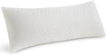 Leeden Full Body Pillow for Adults, Soft and Fluffy Long Pillow Insert, Breathable Pillow for Side Sleepers and Bed Support，20x54 Ivory White