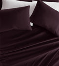Linen Market Brushed Microfiber Full Sheet Set 4 Piece – Oeko-TEX Certified Ultra Soft & Wrinkle-Free - 16" Deep Pocket Sheets - Easy Care Full Size - Purple