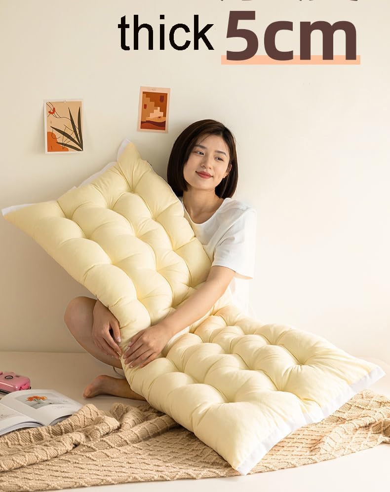 College Dorm Bed Bolster Pillow Long Reading Rectangular Headboard Pillow - Image 3