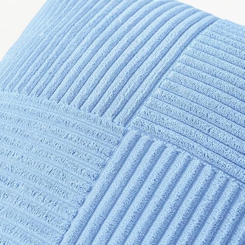 MIULEE Light Blue Decorative Throw Pillow Covers - Image 2