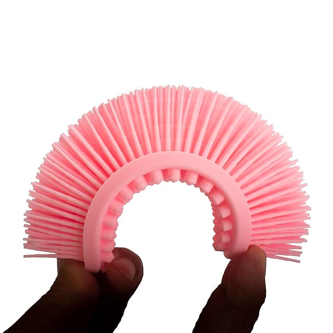 DNC Silicone Body Scrubber Exfoliating Bath Body Brush for Shower 2 Pack