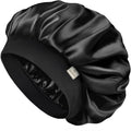 YANIBEST Silk Bonnet for Men Women Hair Bonnet for Sleeping Double Layer Satin Bonnet for Natural Curly Hair Unisex Sleep Cap