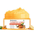 Turmeric Lemon Body Scrub, Deep Cleansing Exfoliator with Armpit Detox & Moisturization, 3.53oz