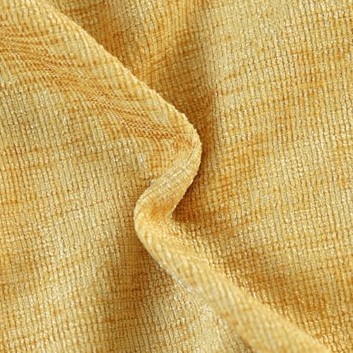 CaliTime Decorative Couch Throw Pillow Covers 16 X 16 Inches Gold - Image 2