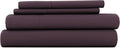 Linen Market Brushed Microfiber Twin XL Sheet Set 3 Piece – Oeko-TEX Certified Ultra Soft & Wrinkle-Free - 16" Deep Pocket Sheets - Easy Care Twin XL Size - Purple