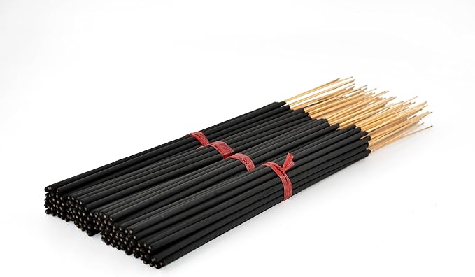 Dragons Blood Exotic Incense Sticks Jumbo 19 Inch Long - Bulk 1 Bundle 27 to 30 Sticks - Natural 19" Extra Large with A Smooth Aroma That Burns for 3 to 4 Hours Each.
