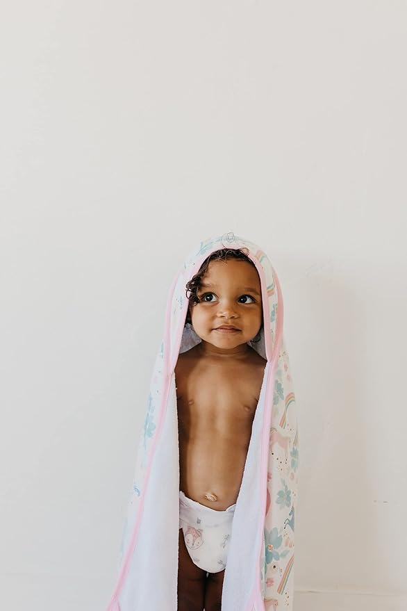 Copper Pearl Premium Knit Hooded Bath Towel Whimsy