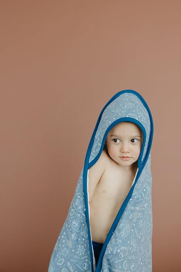 Copper Pearl Hooded Bath Towels Premium Knit/Terry Cloth Baby Towels with Hood, Pockets, and Cool Designs - Great to Gift and Make Bath Time Fun - Baby Bath Towel, Hogwarts™