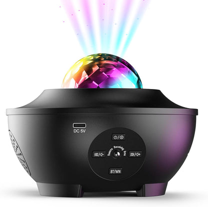 Galaxy Projector,Star Projector for Bedroom,Night Lights with White Noise, Bluetooth Speaker,Timer and Remote,Star Night Light for Adults Bedroom Decoration,Gifts for Kids,Living Room Decor