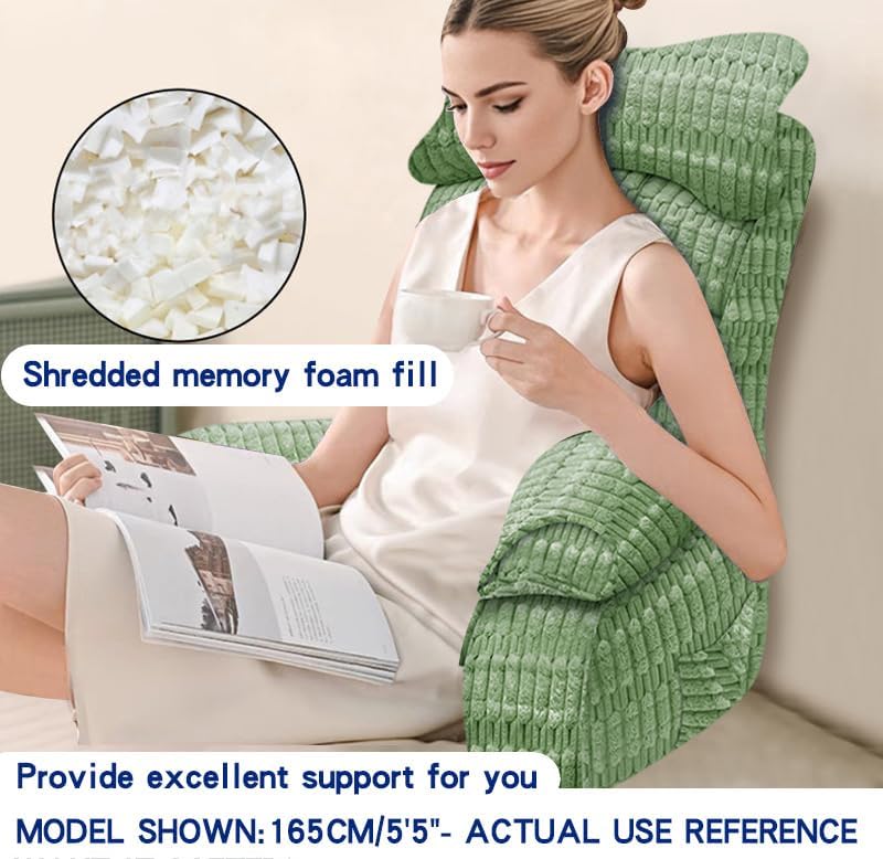 YDCEULARDOH Reading Pillow for Bed Adult – Large Bed Pillow - Image 2