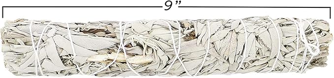 SOUL STICKS 9 Inch 3-Pack Organic California White Sage Smudge Sticks Bulk for Home Cleansing, Negative Energy Removal, Good Energy Meditation & Smudging Rituals | Pure Sage Bundles
