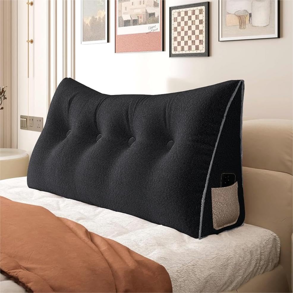 10 lbs Thickened Wedge Pillow Headboard Body Positioner Bed Wedge Pillow by Rucener