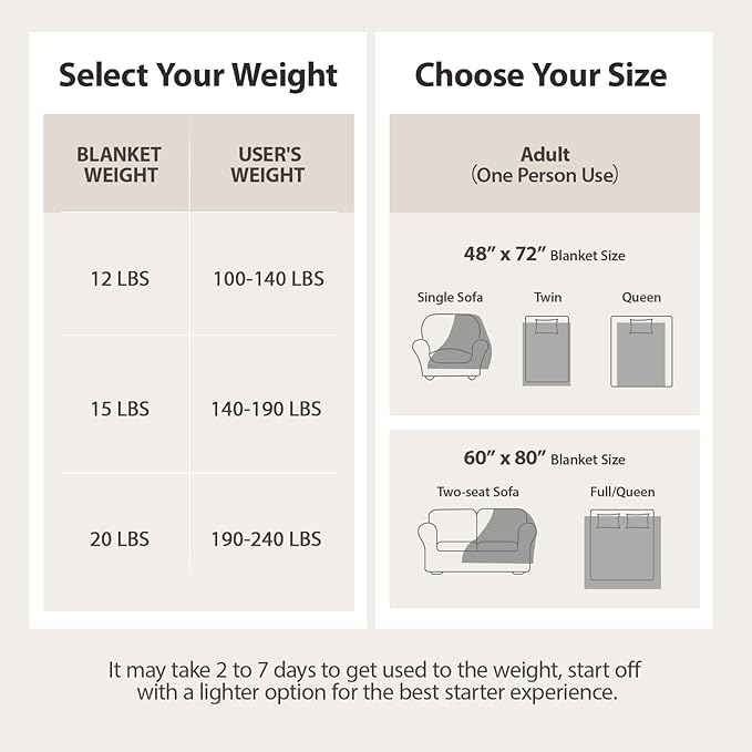 Minky Dot Weighted Blanket for Adults Queen Size 12 lbs, Warm Sherpa Snuggle Heavy Blanket for Autumn Winter with Glass Beads, Great for Stress Relief and Sleep Promotion, Grey 60 x 80 inches