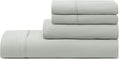 UGG Full Sheet Set 4-Piece Luxury Cooling Sheets Deep Pockets Premium Bedding with 2 Pillow Shams Hypoallergenic Machine Washable Soft Lightweight Bed Set for Bedroom, Full, Mineral Green(Hedi)