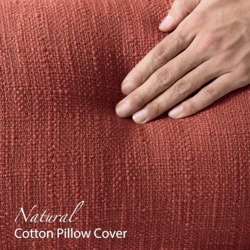 100% Cotton 12x20 Inch Lumbar Pillow Cover - Image 3