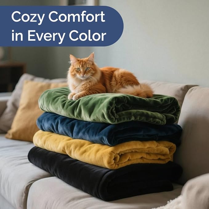 Ultra Soft Fleece Blanket King Size - Flannel Fleece Luxury King Blanket - Lightweight for Couch Bed Chair - Thick, Warm & Breathable - All Season Cozy Fuzzy, Anti-Static Microplush Bedding, Burgundy