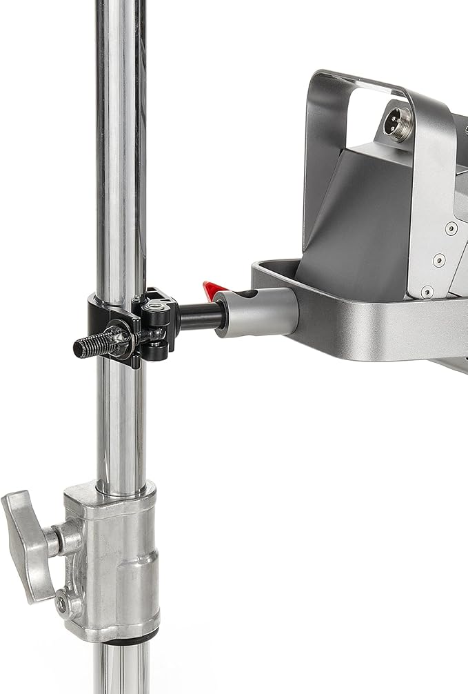 PHOCUS Half Coupler Clamp with 5/8" Pin, Photography Heavy Duty Truss Clamp for Round Tube to Support Studio Lighting, LED Ring Lights, Video Equipment (Clamp Range: 30-35mm)