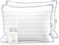 Queen Anne Hotel Collection Pillows – Luxury Down Alternative Bed Pillows (2-Pack, Queen Medium) – Ultimate Comfort, Hypoallergenic, Made in The USA