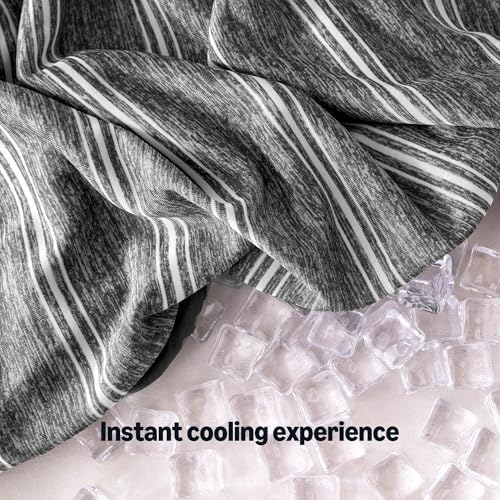 Amazon Basics Stripe Cooling Pillow Cases - Image 3