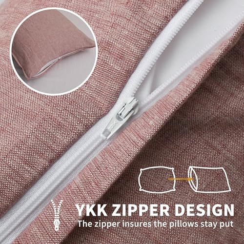 CHUFFED Linen Pillow Cases 2 Pack 100% Linen Standard Pillowcases, Breathable - Image 4