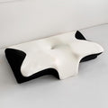 Ergonomic Butterfly Cervical Memory Foam Pillow, 2-in-1 Orthopedic Contour Design for Neck Pain Relief, Supportive for Side, Back and Stomach Sleepers