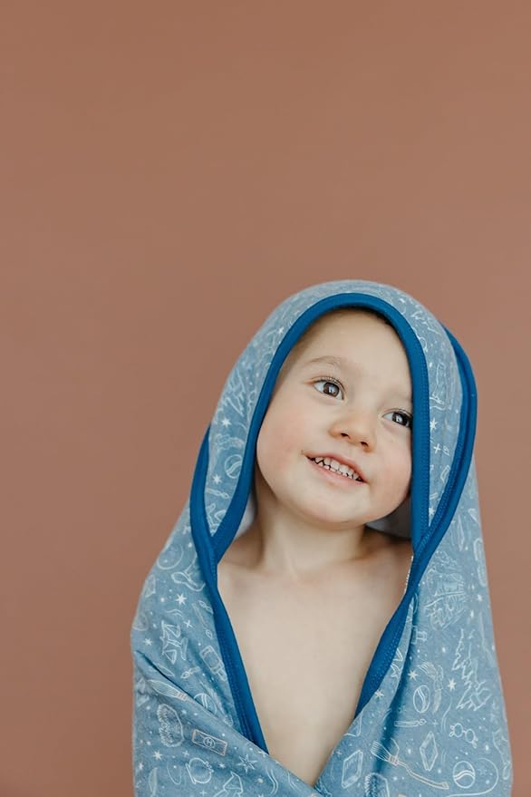 Copper Pearl Hooded Bath Towels Premium Knit/Terry Cloth Baby Towels with Hood, Pockets, and Cool Designs - Great to Gift and Make Bath Time Fun - Baby Bath Towel, Hogwarts™