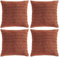 Fancy Homi 4 Packs Decorative Throw Pillow Covers by Fancy+Homi