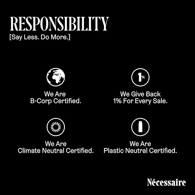 Nécessaire The Body Lotion with Pump – Santal Scented Body Moisturizer with Peptides, Niacinamide, Vitamins C/E & Omega 6/9 – Firming Daily Hydration – Dermatologist-Tested, Vegan – 15.2 oz