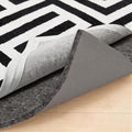 GORILLA GRIP Felt and Natural Rubber Stay in Place Slip Resistant Rug Pad, 1/4in Thick, 3x5 FT Protective Padding Under Area Rugs, Cushioned Gripper Pads, Carpet Runners, Hardwood Floors Protection