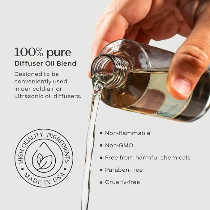 AromaPlan Hotel Scent Diffuser Oil Pumpkin Spice 5 Fl Oz (148ml) Fall Collection –Luxury Hotel & Home Fragrance Oil - Non Toxic - Made in USA - Bigger Bottle, Bolder Aroma & Longer Lasting