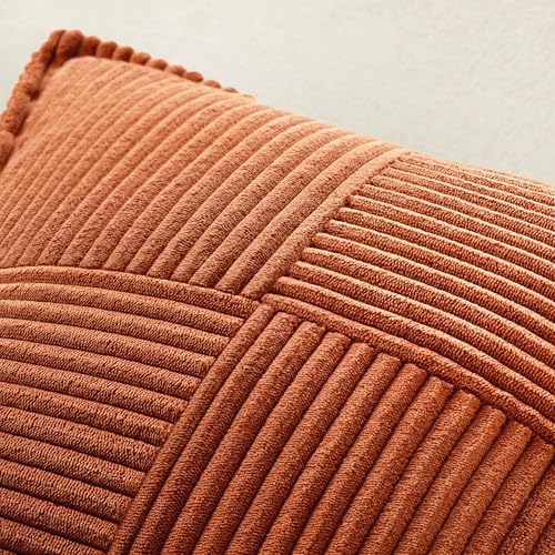 MIULEE Fall Rust Decorative Lumbar Throw Pillow Covers 12x20 Inch - Image 5