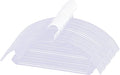 Gold Hangers 20 Pack - Heavyduty Non Slip Slimline Suit Jacket T Shirt Hangers - Space Saving (White)