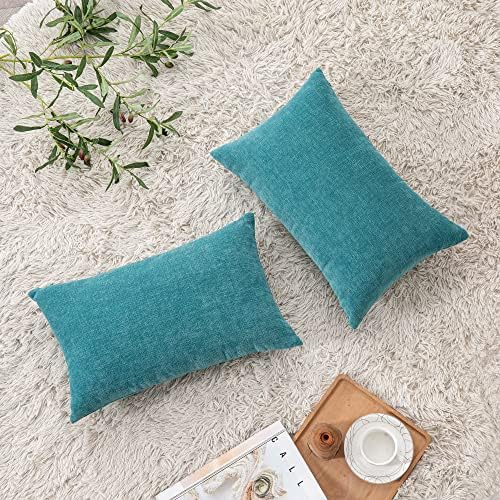 GAWAMAY Decorative Rectangle Throw Pillow Covers 12"x20" Inch Set of 2 - Image 4